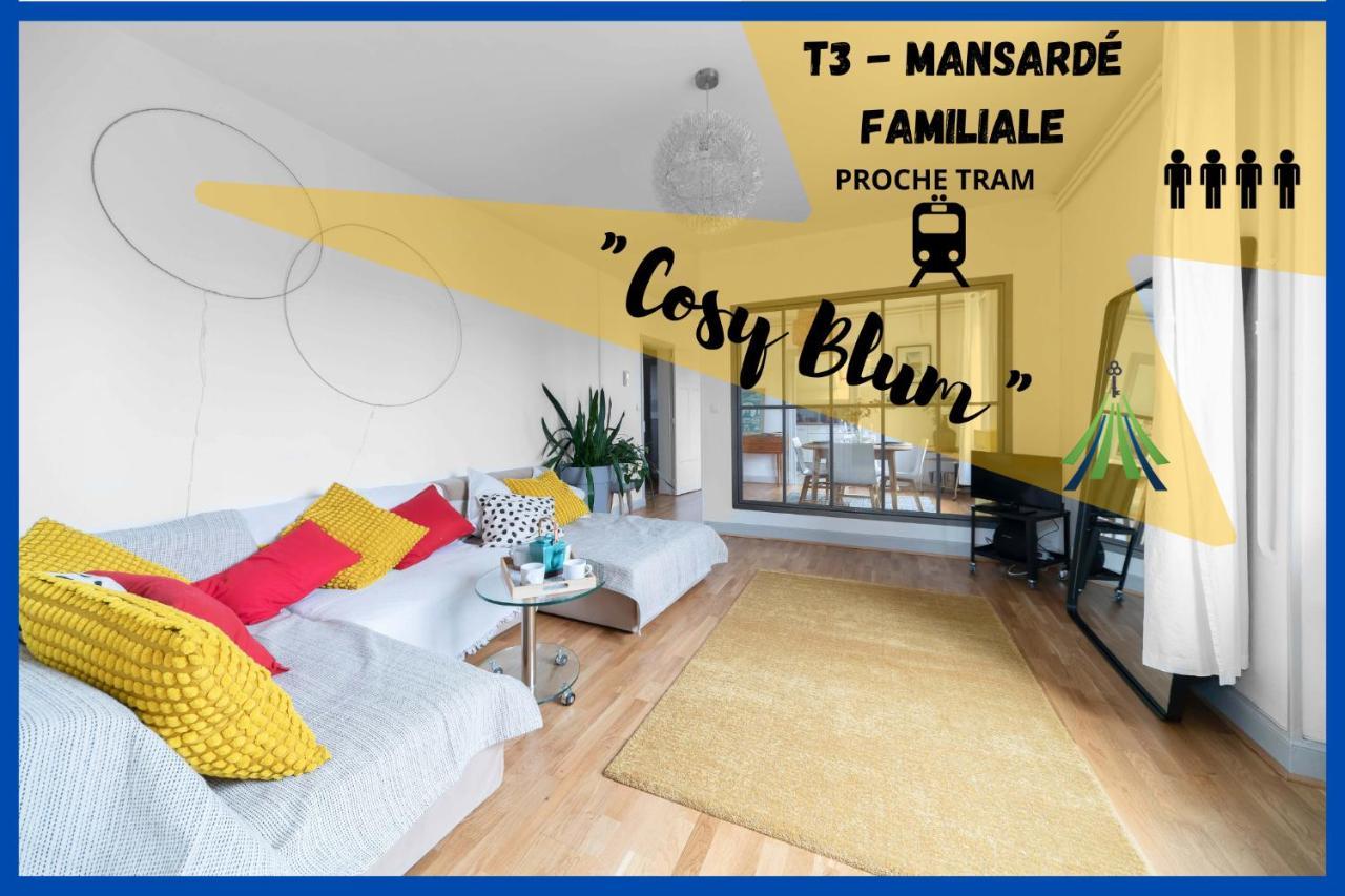 ⟬Cosy Blum 63⟭ Charmant Et Accueillant ⁕Mansarde⁕ Clermont-Ferrand Exterior photo
